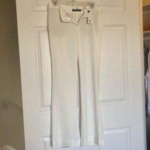 2/$60 Zara White Wide Leg Trousers